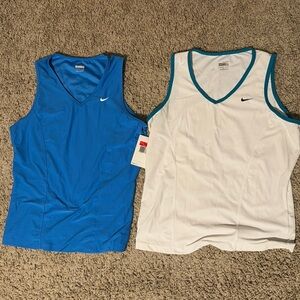2 Nike sport tops, one is NWT, other is like new